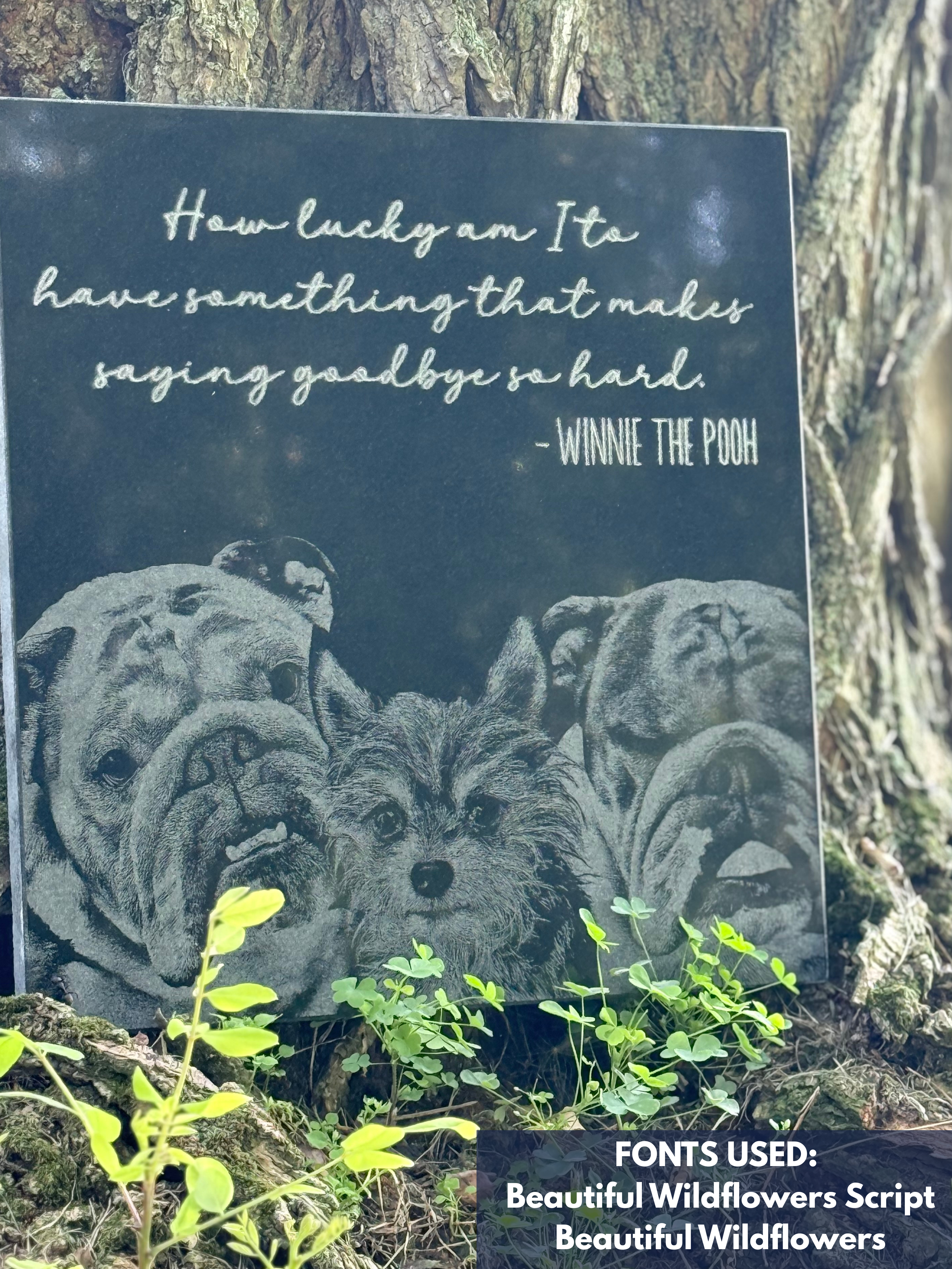 Multi-Animal Pet Memorial
